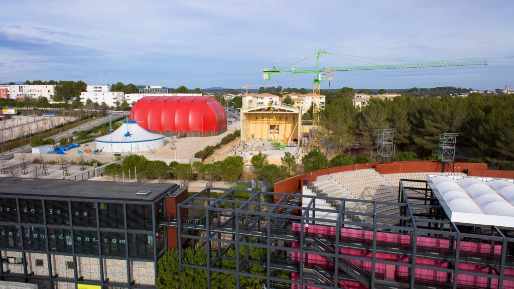 Photographie aérienne Montpellier